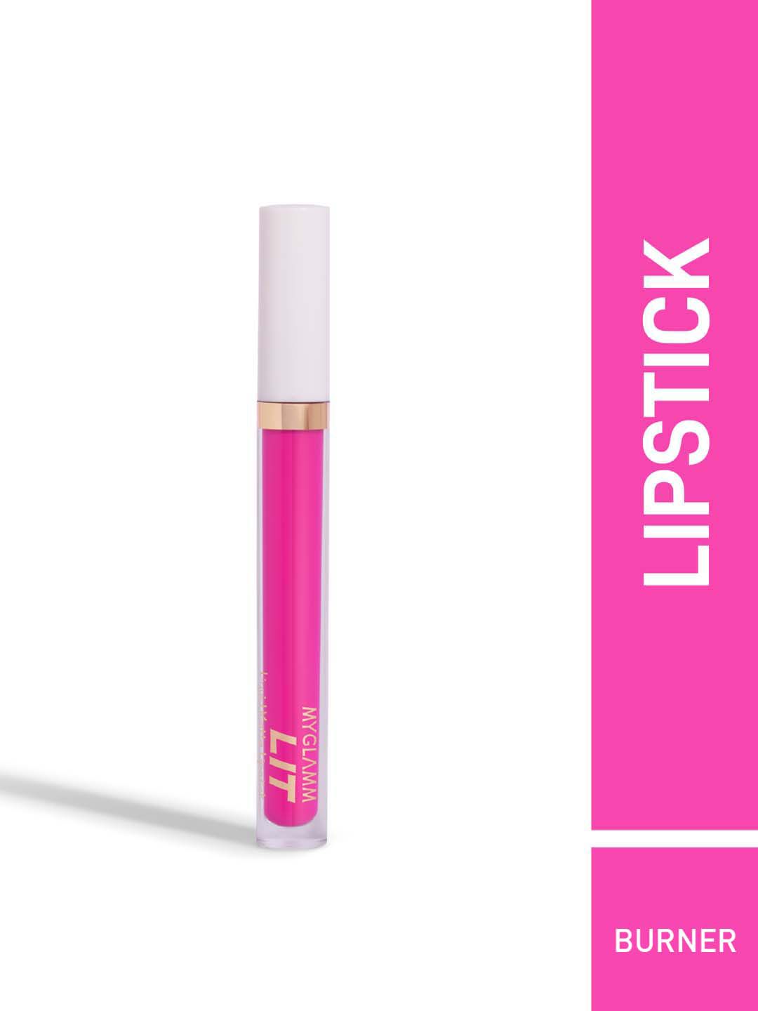 MyGlamm LIT Liquid Matte Lipstick-Burner-3ml Price in India