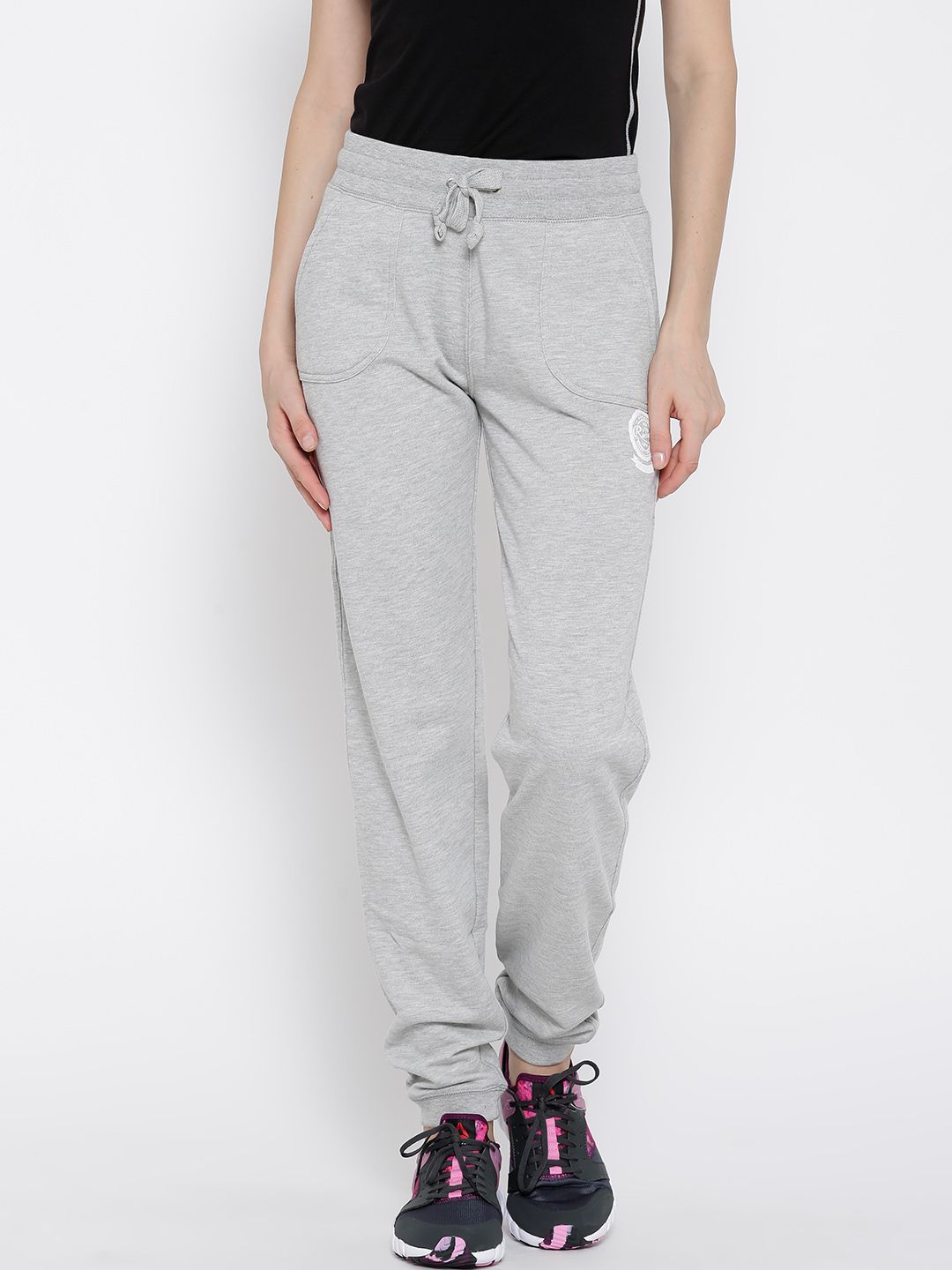 Russell Athletic Grey Melange Track Pants Price in India