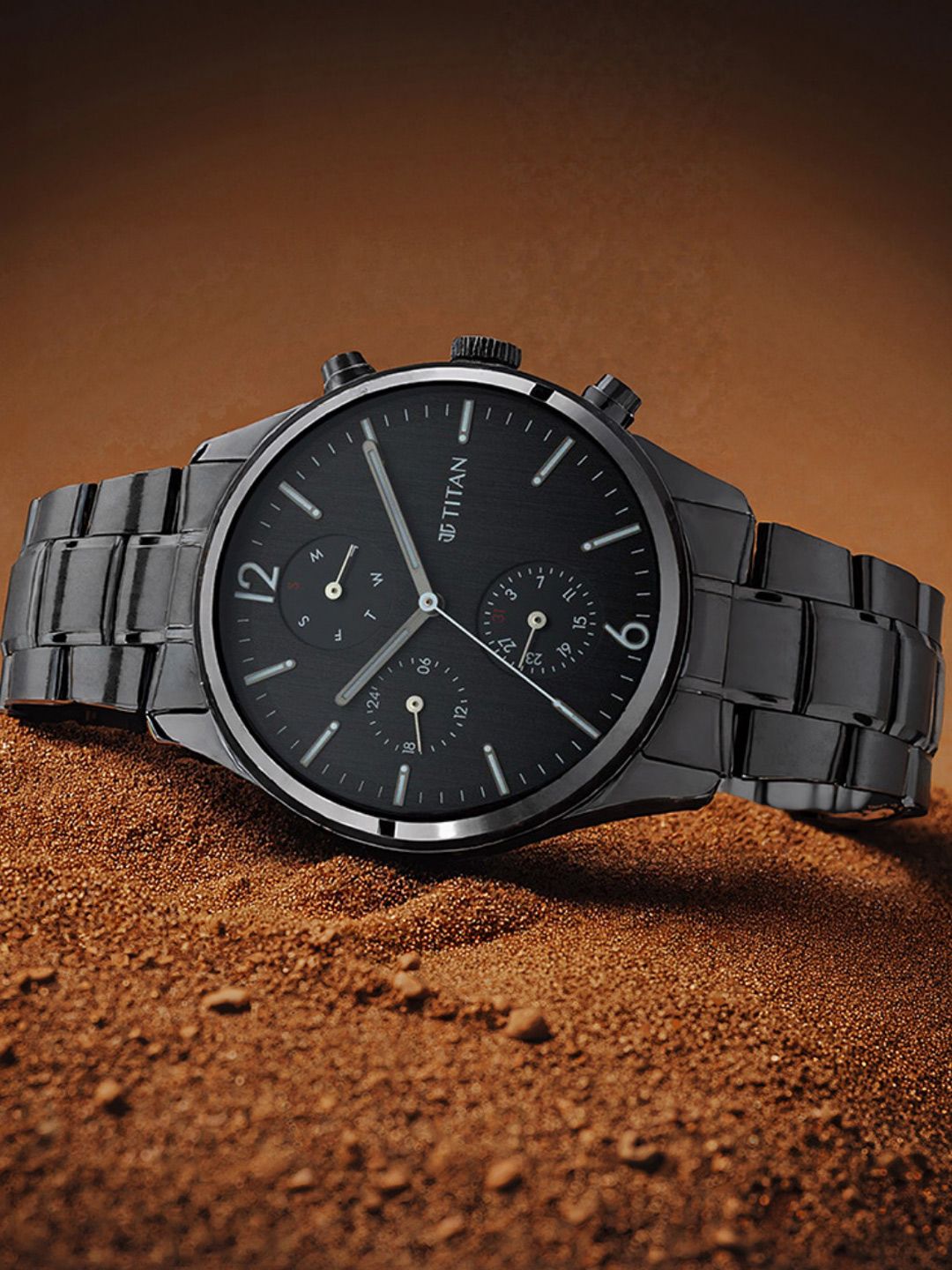テレスドン Buy Titan Workwear Multifunction Analog With Black Dial Watch For