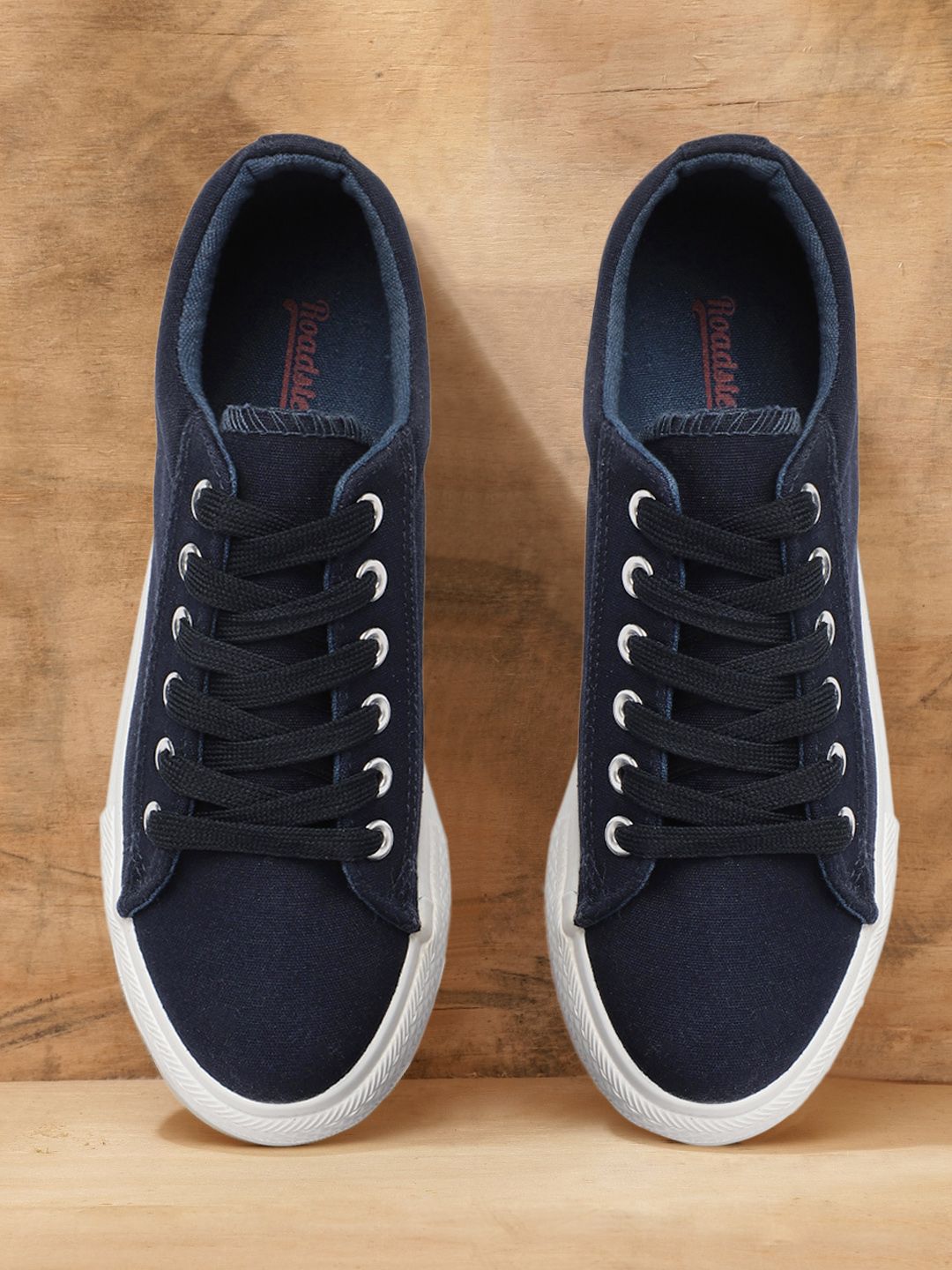 Roadster Women Navy Blue Casual Shoes Price in India