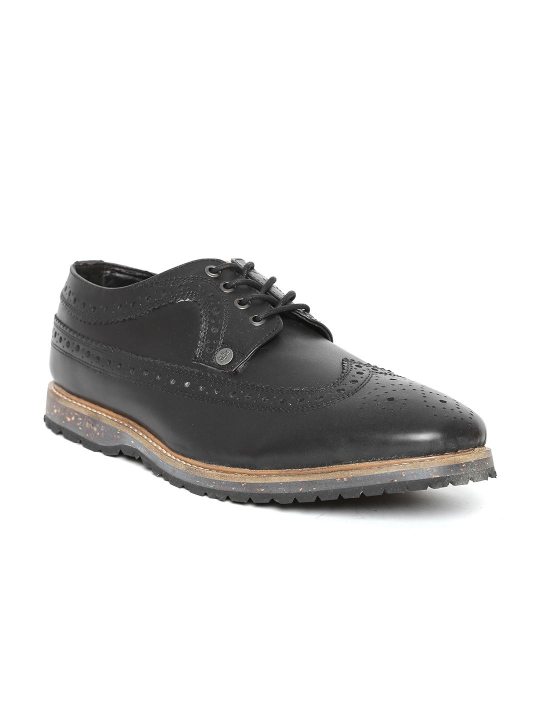 Buy Original Penguin Men Black Leather Brogue Casual Shoes - Casual Shoes  for Men 1290713 | Myntra
