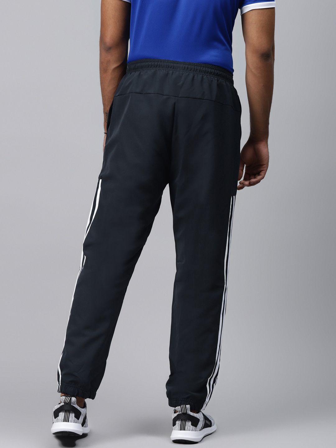 Buy ADIDAS Men Navy Blue Solid Sports Inspired Samson 4.0 Pants