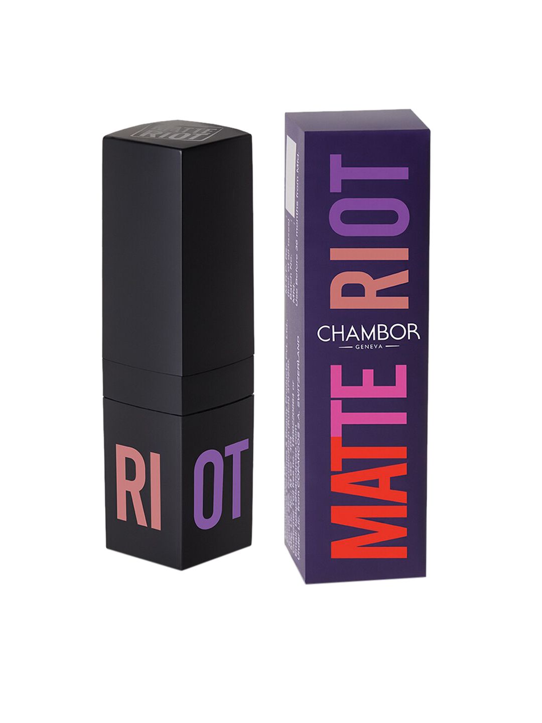 Chambor Red Matte Riot Rocket Rouge Lipstick 201 4.5 gm Price in India