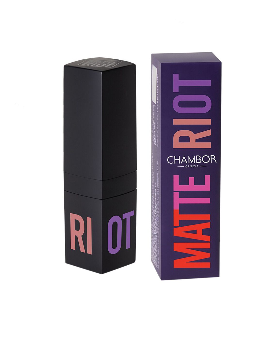 Chambor Red Matte Riot Tuscany Red Lipstick 202 4.5 gm Price in India