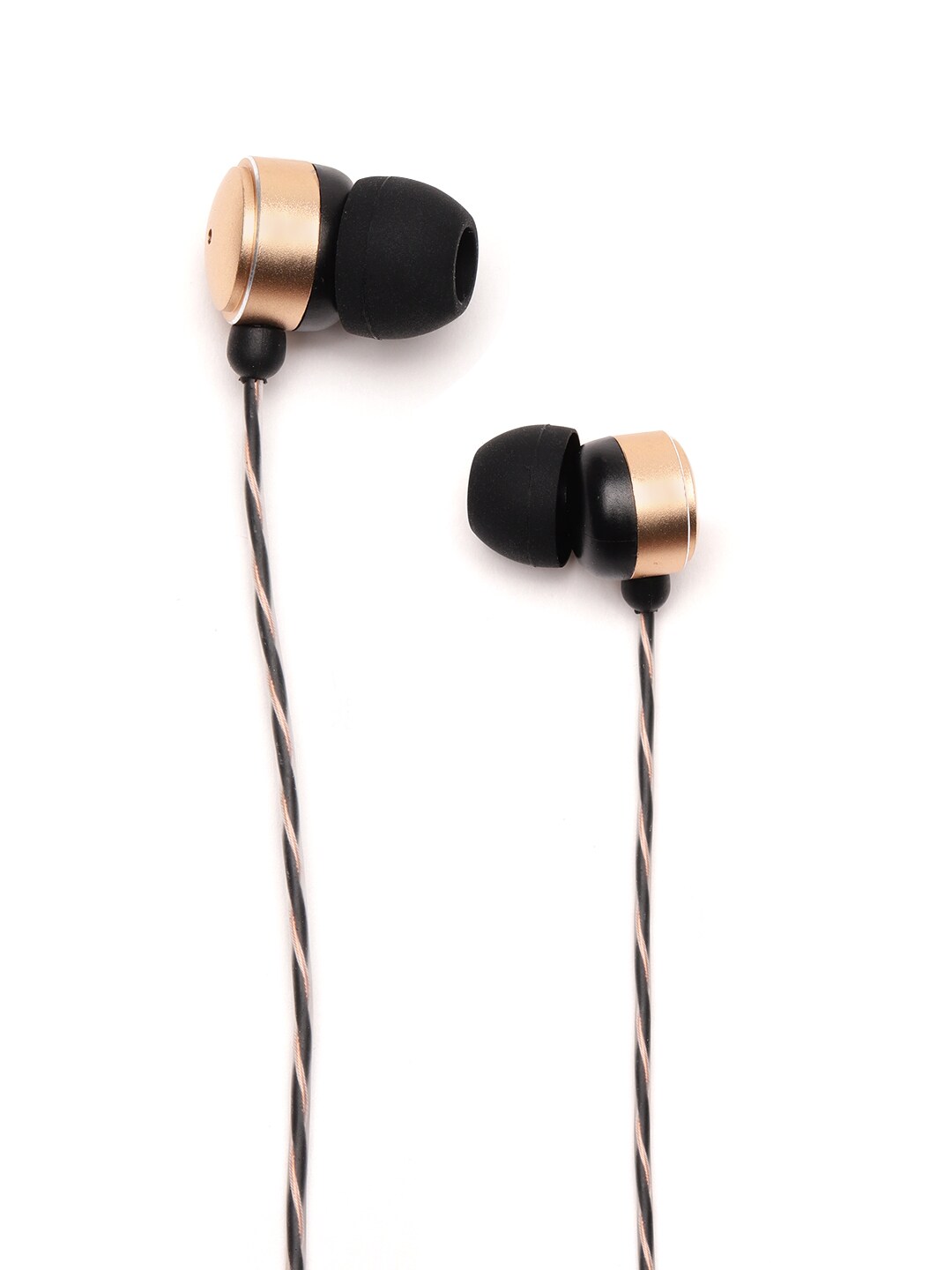 molife Tune 300 Black & Gold-Toned In Ear Wired Earphones Price in India