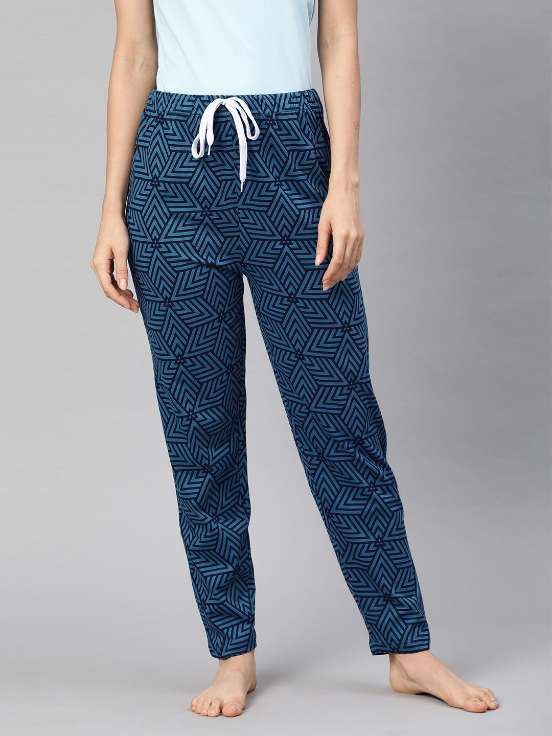 QUARANTINE Women Printed Lounge Pants Price in India