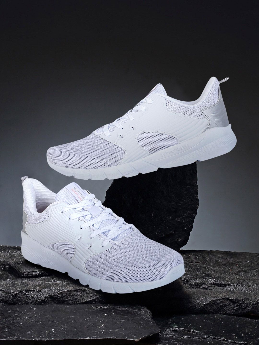 Red Tape Women White Mesh Walking Shoes Price in India