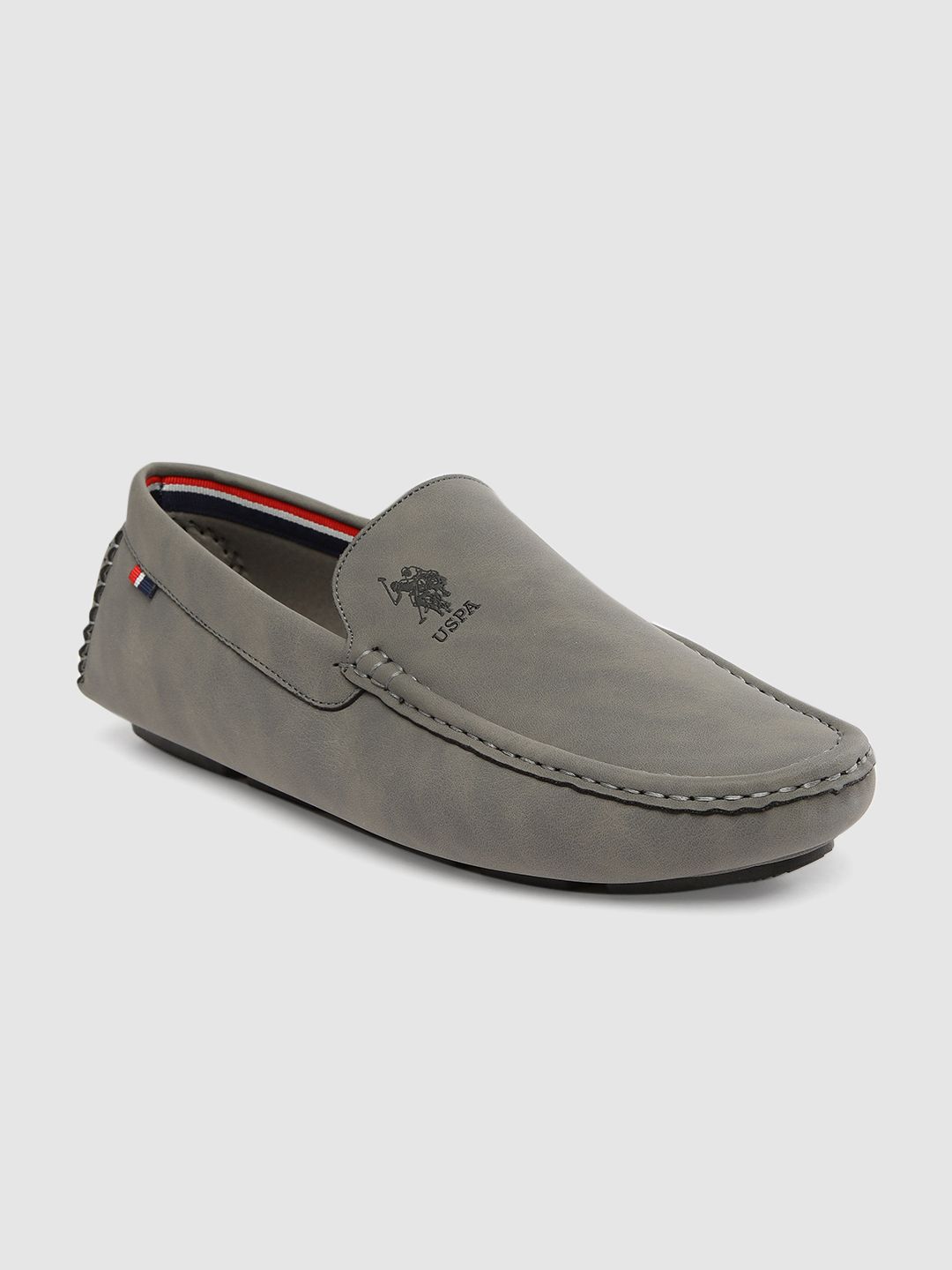 U.S. Polo Assn. Men Grey AARON 2.0 Driving Shoes