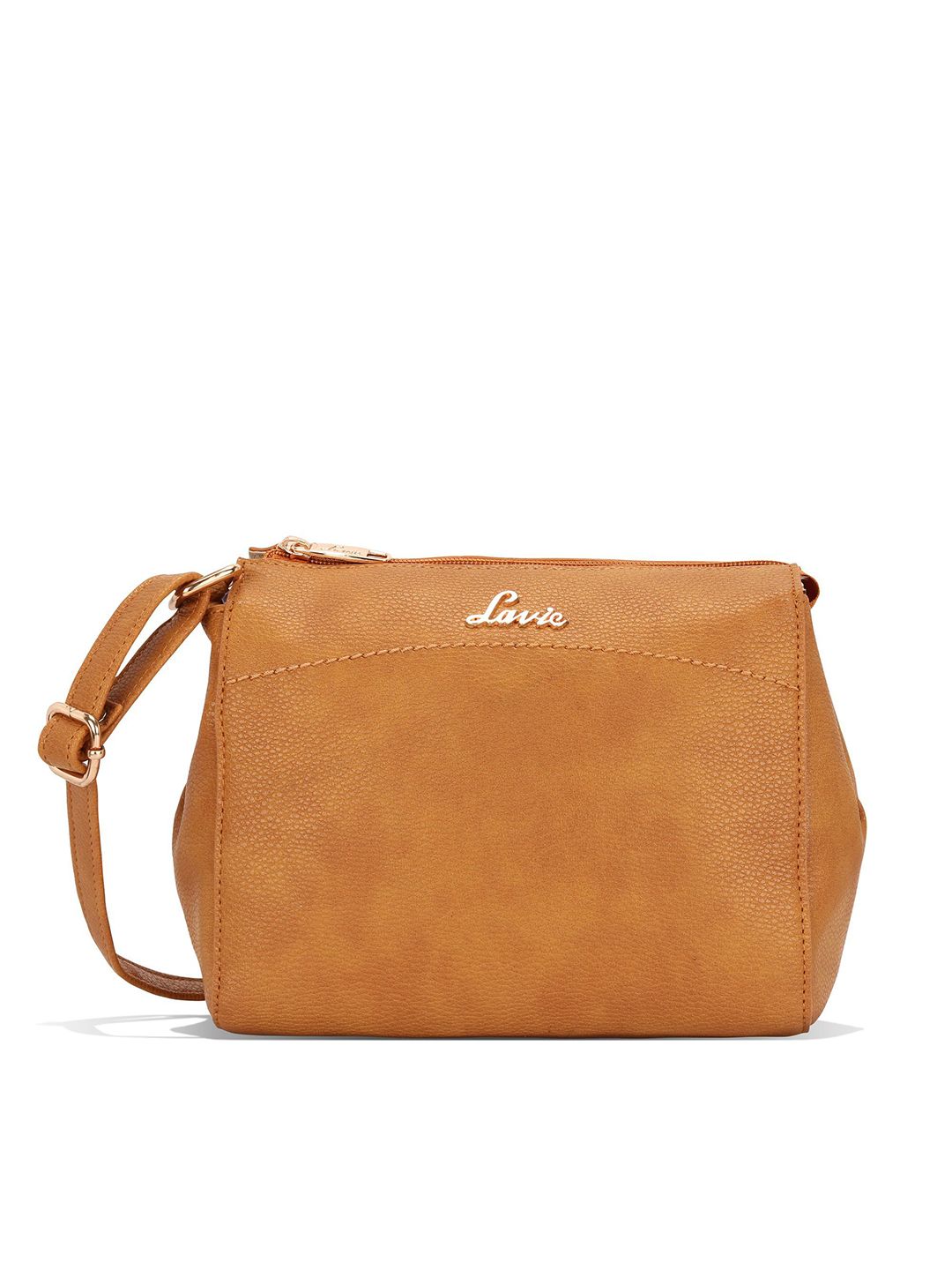 Lavie Yellow Solid Sling Bag Price in India