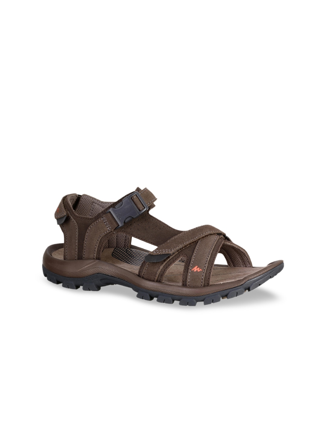 Quechua By Decathlon Unisex Brown Leather Sports Sandal Price in India
