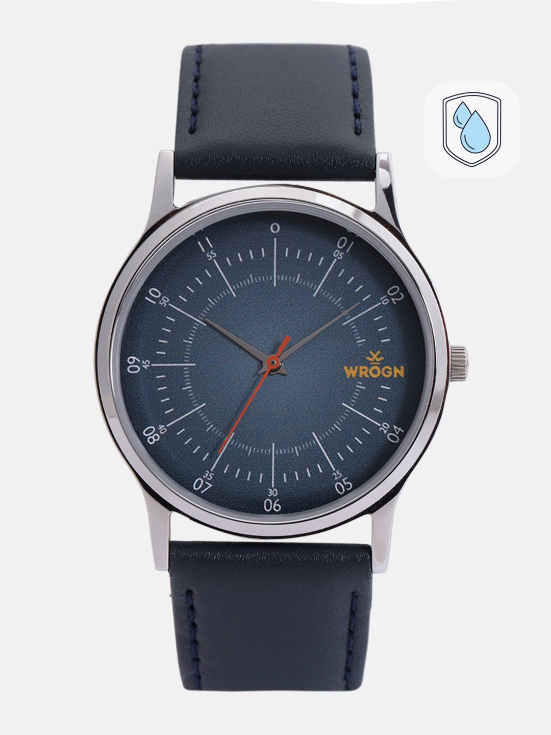 WROGN WROGN Men Navy Blue Analogue Watch WRG00042D