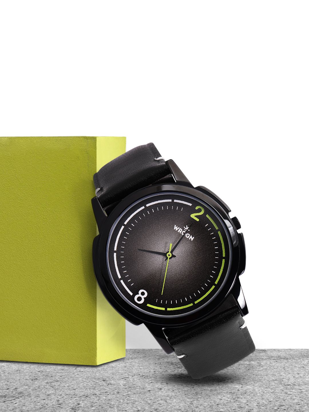 WROGN WROGN Men Black Analogue Watch WRG00045C