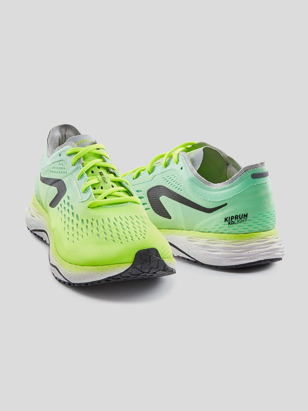 KIPRUN By Decathlon Men Lime Green Synthetic Running Shoes