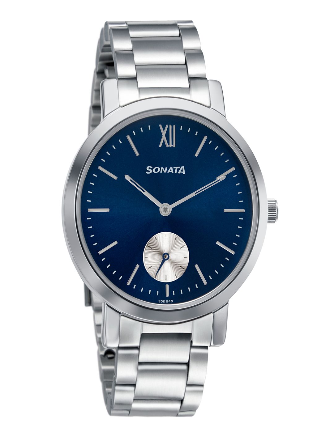 Sonata Women Blue Analogue Watch Price in India