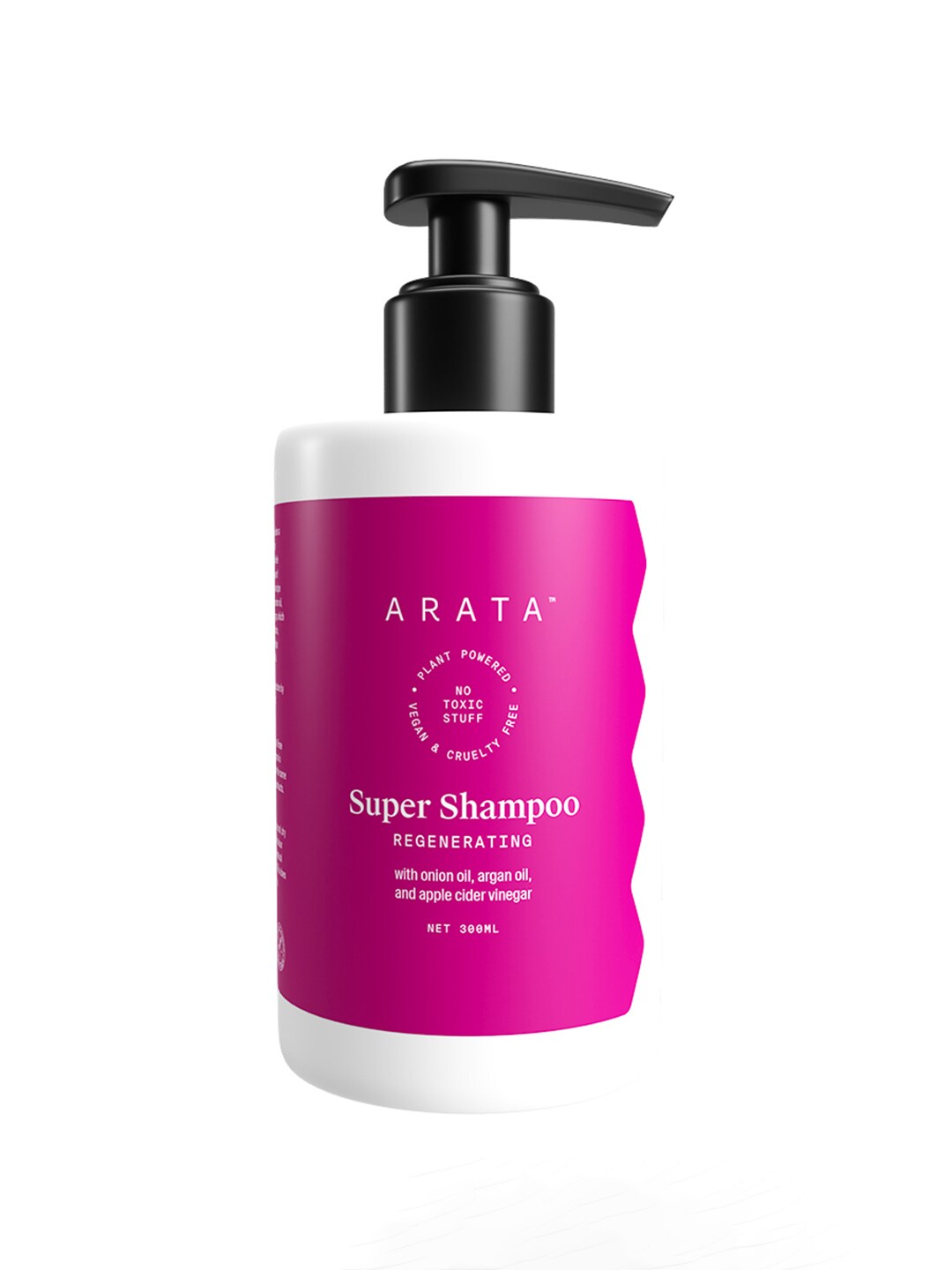 ARATA Plant-Powered Super Shampoo with Onion Oil, Apple Cider Vinegar & Argan Oil - 300 ml Price in India