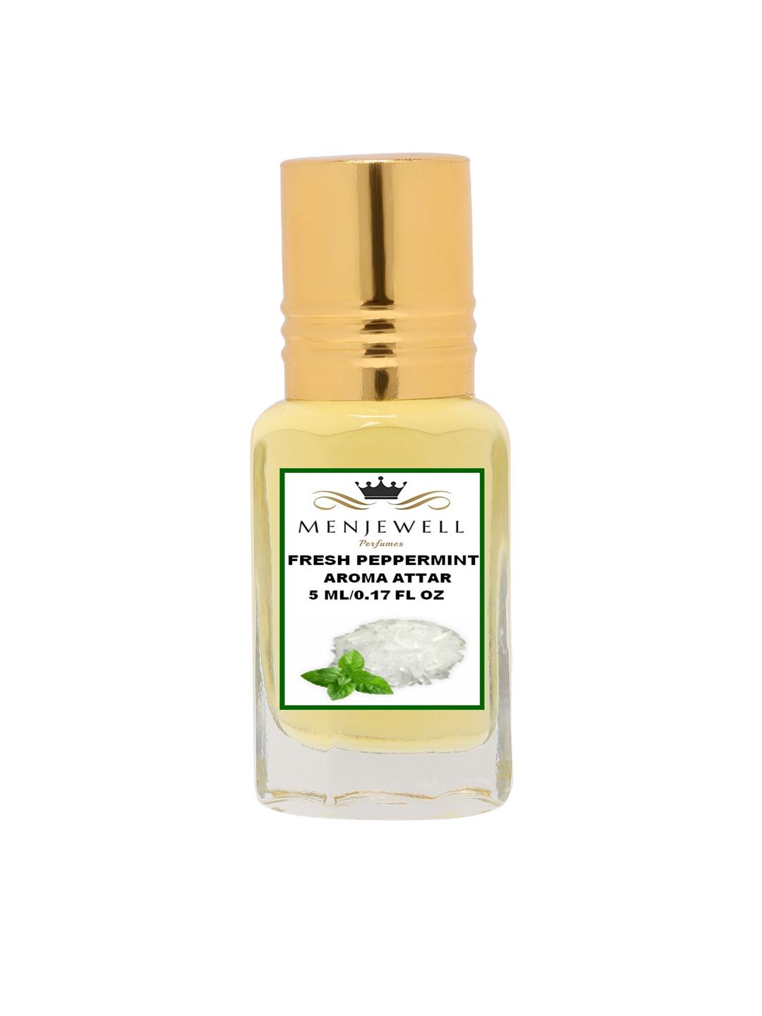 Menjewell Pepper Mint Natural Attar 5ml Price in India