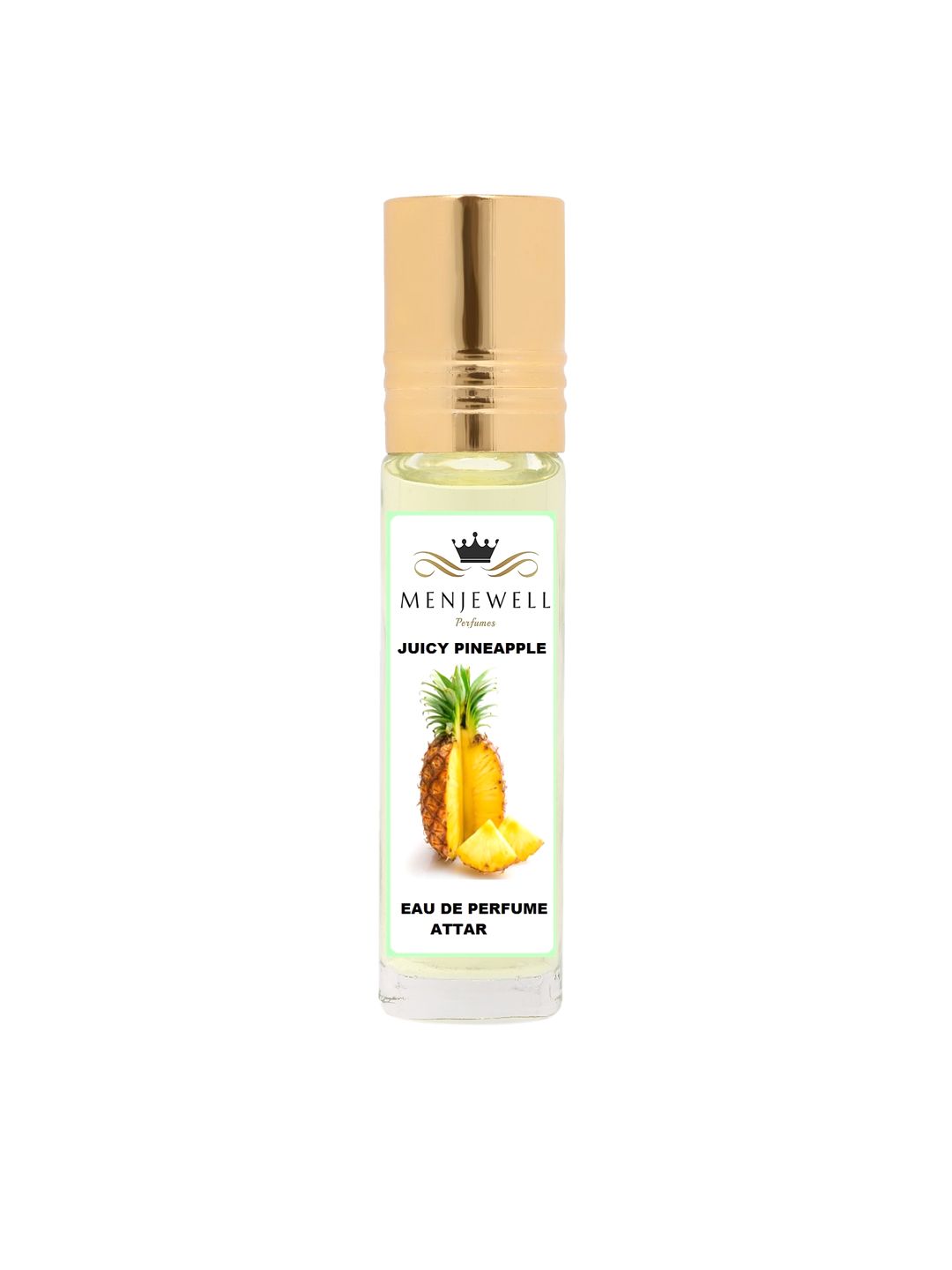 Menjewell Juicy PineApple Natural Eau de Parfum Attar 9ml Price in India