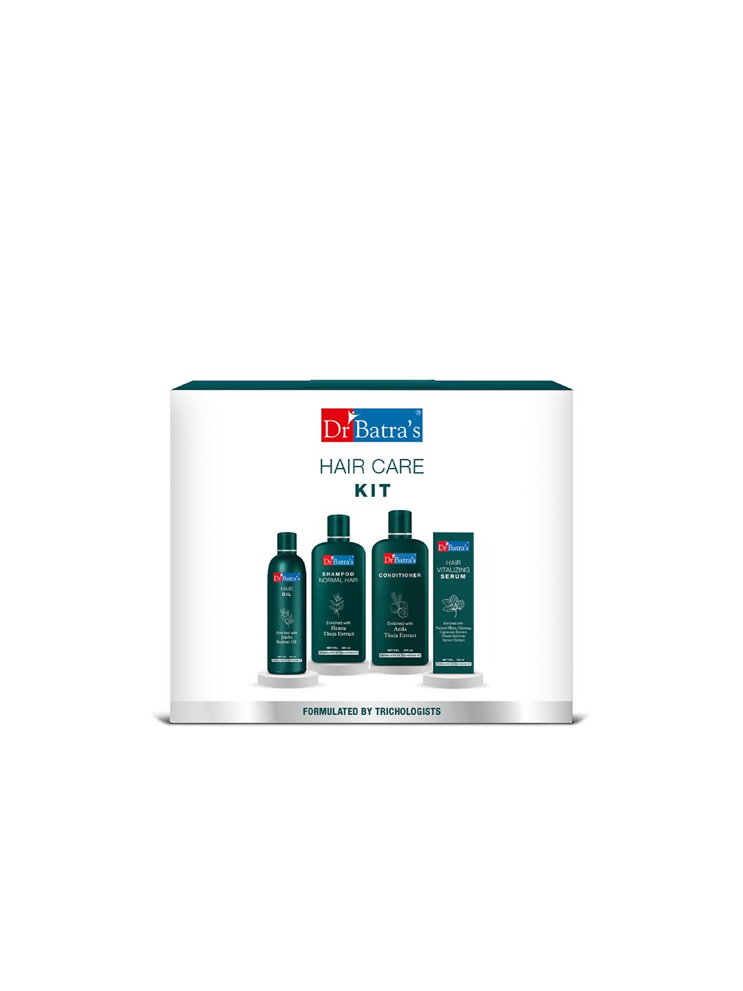 Dr. Batras Hair Care Kit For Stronger Shinier & Healthier Hair - 725 ml