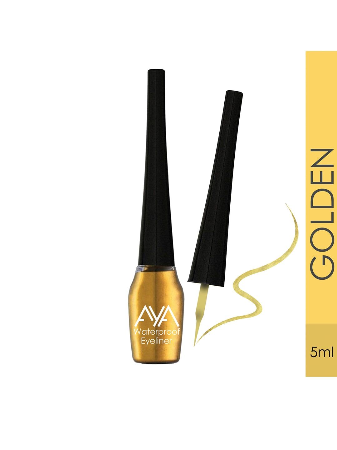 AYA Golden Waterproof Eyeliner - 5 ml Price in India