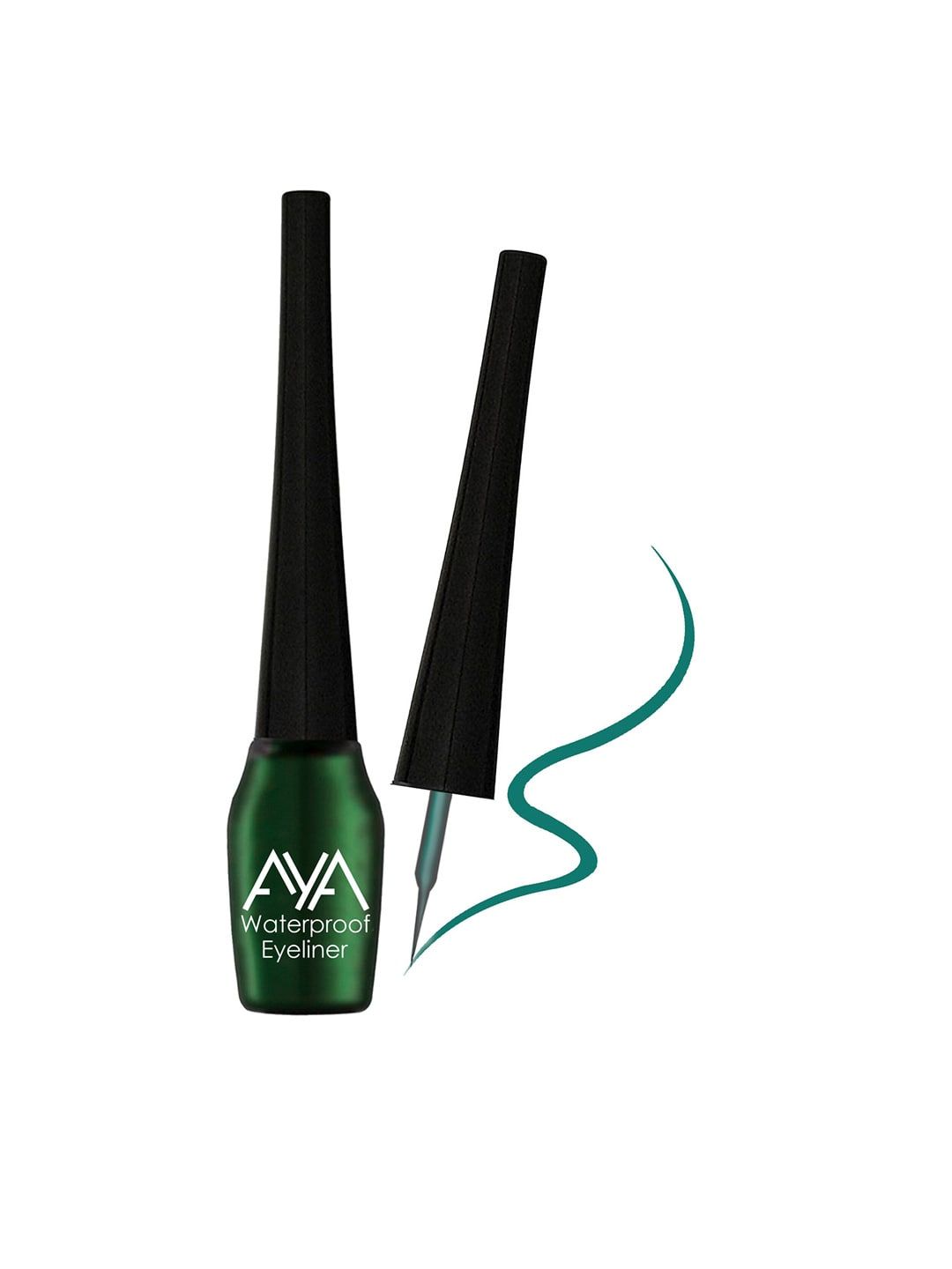 AYA Waterproof Eyeliner Green - 5 ml Price in India