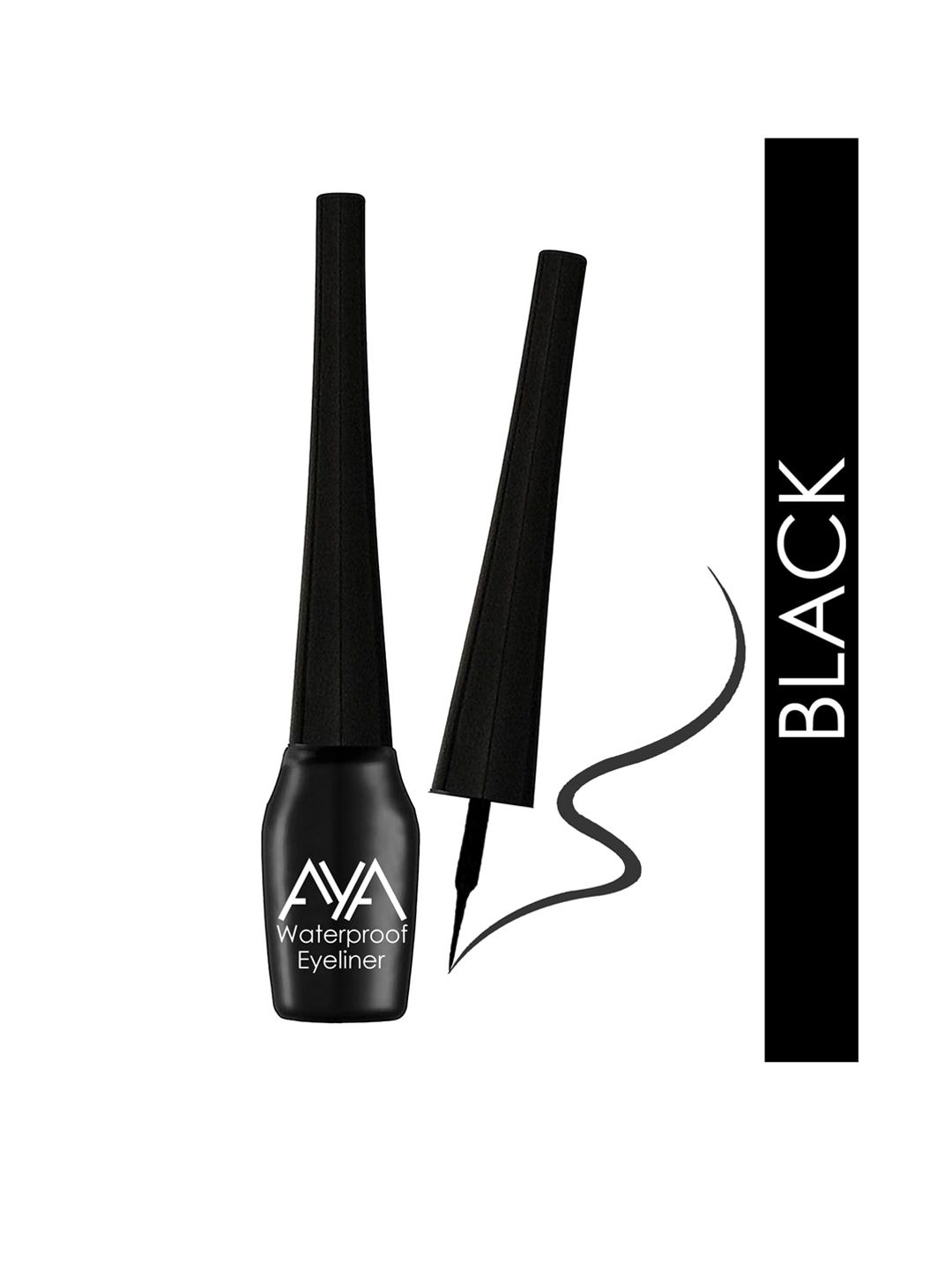 AYA Women Black Waterproof Eyeliner 5 ml Price in India