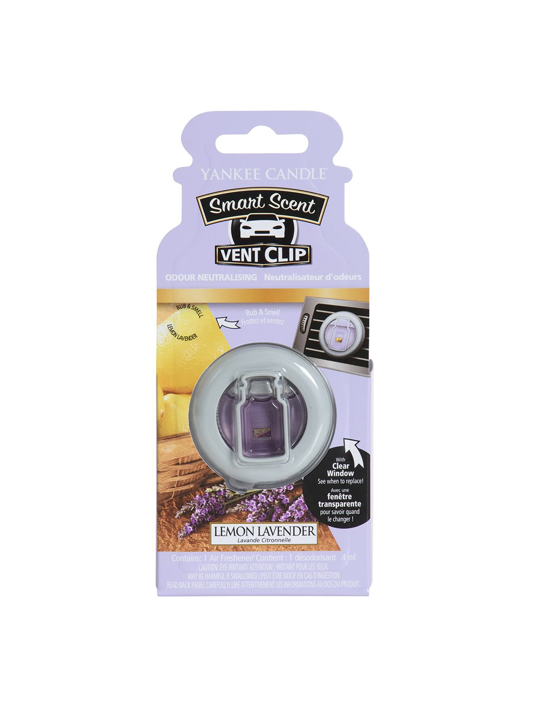 YANKEE CANDLE Lemon Lavender Smart Scent Vent Clip Air Freshener Price in India