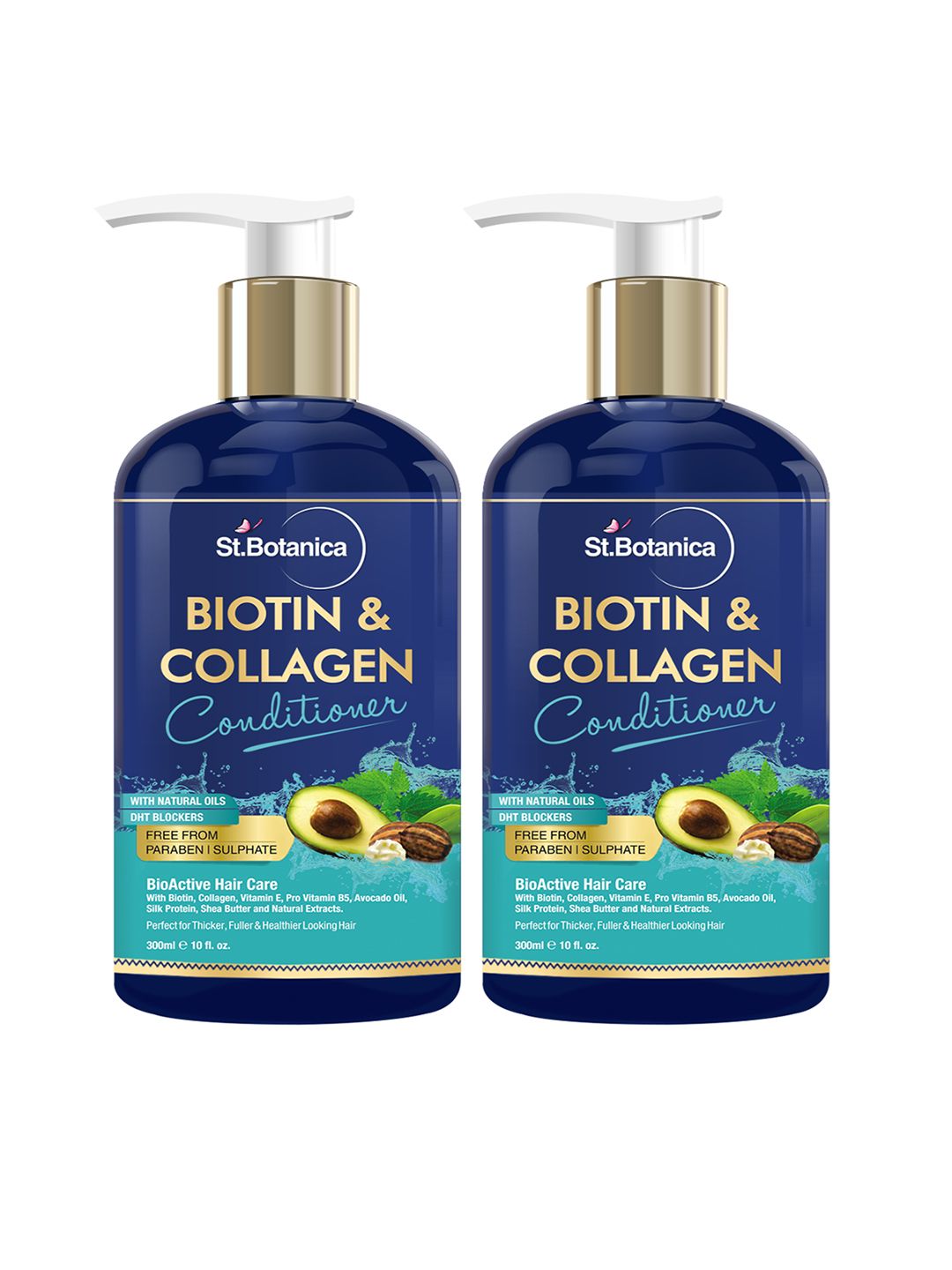 St.Botanica Set Of 2 Biotin & Collagen Hair Conditioners Price in India