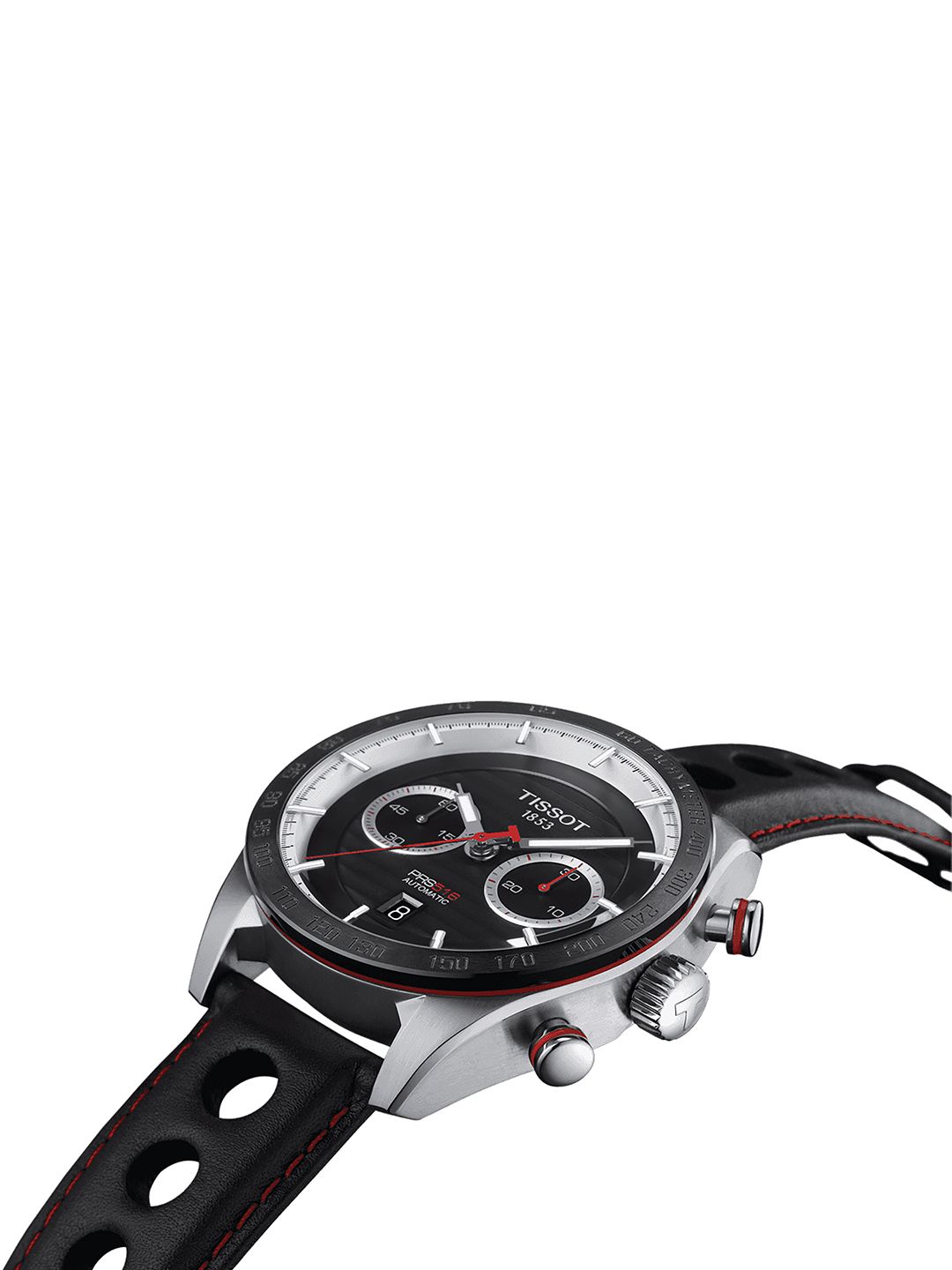 Buy TISSOT Men Black PRS 516 Automatic Chronograph Watch