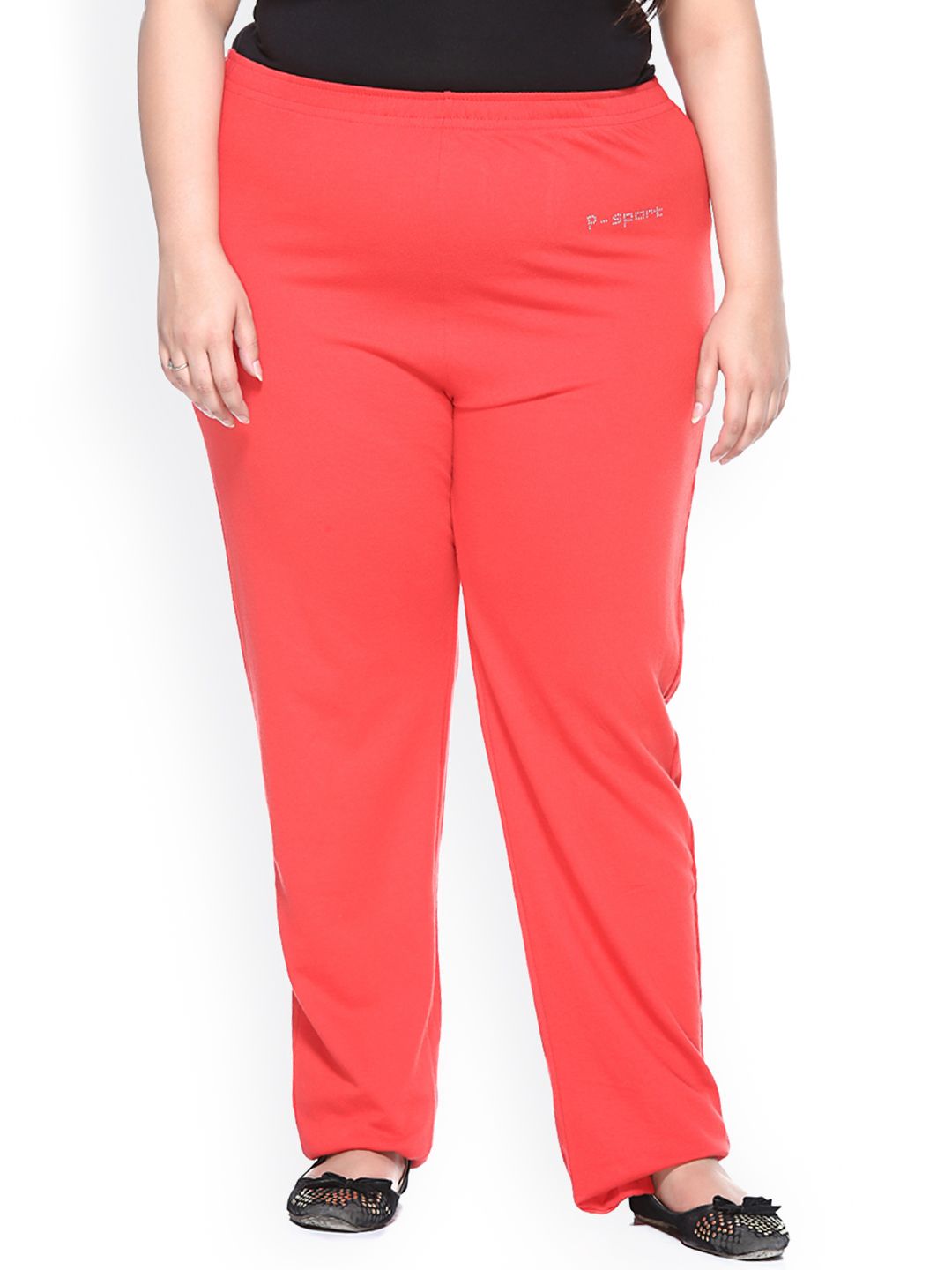 plusS Coral Pink Pyjamas LPJ3257 Price in India