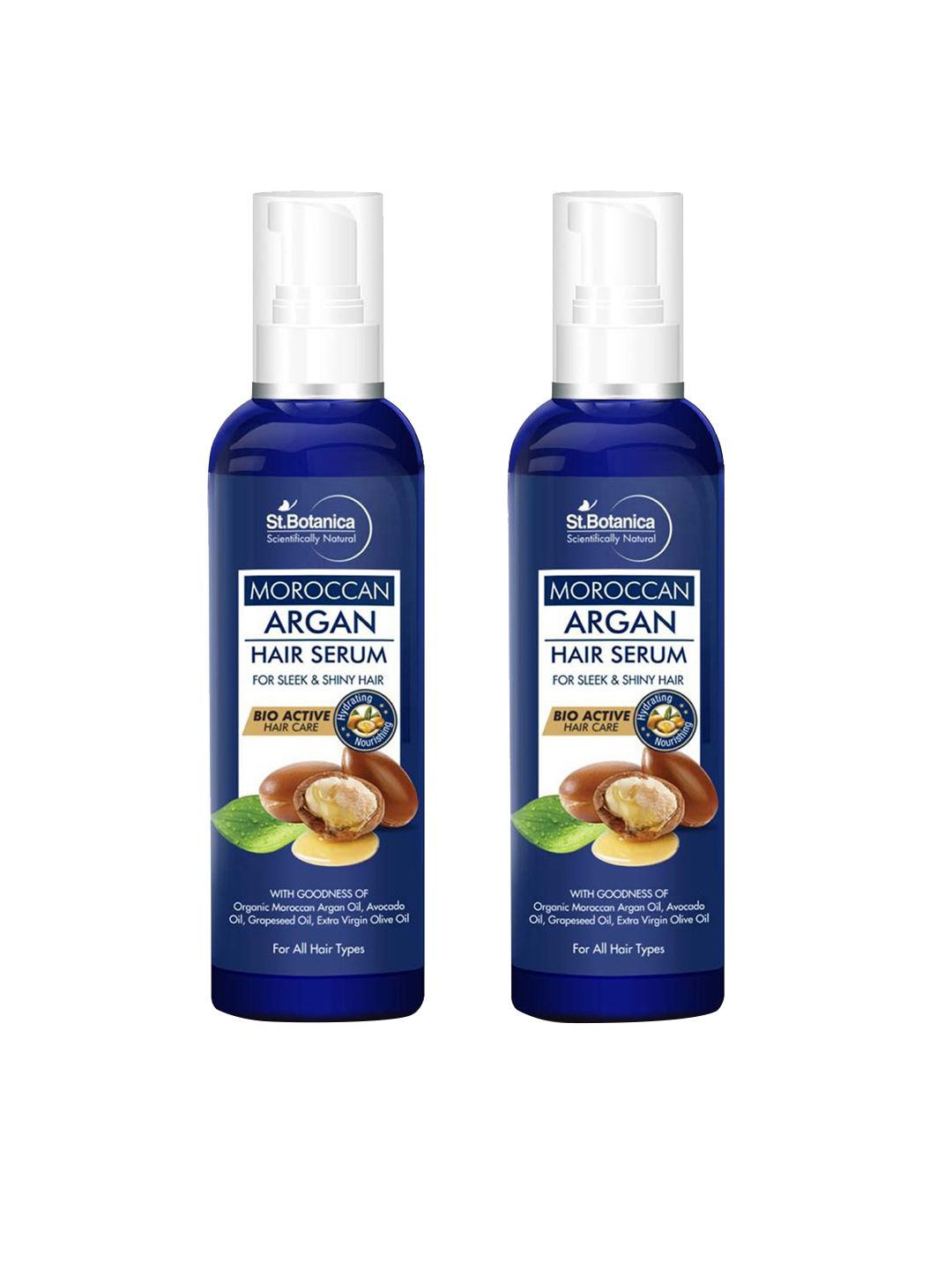 StBotanica Set Of 2 Moroccan Argan Hair Serum 240ml Price in India