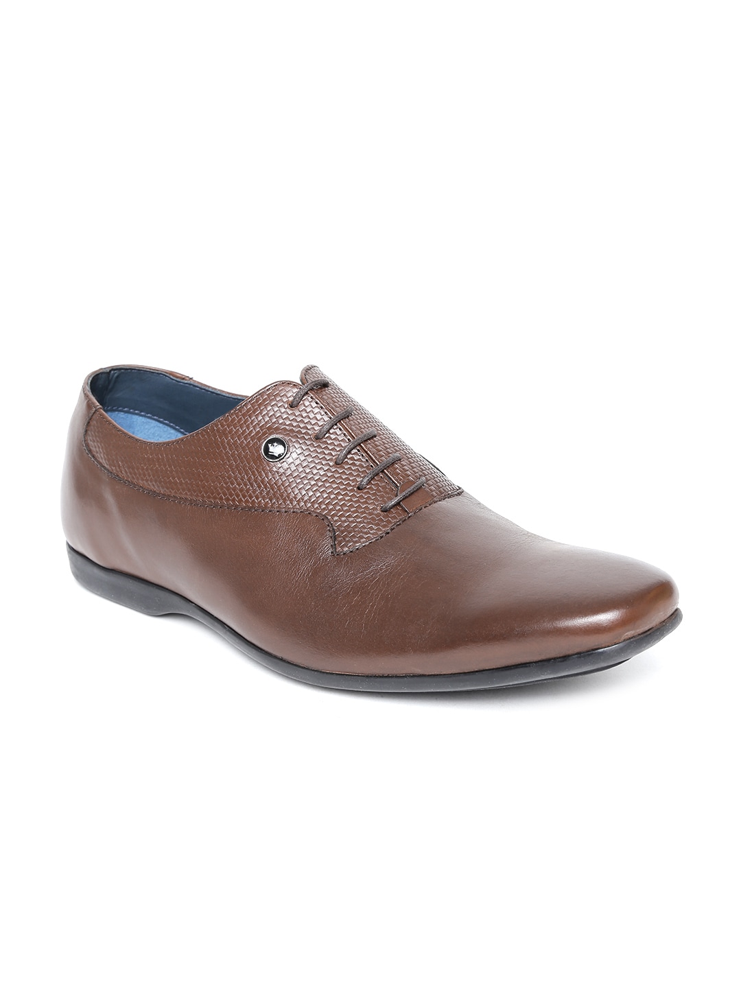 Buy Louis Philippe Men Brown Leather Formal Shoes - - Footwear for Men - 1327172