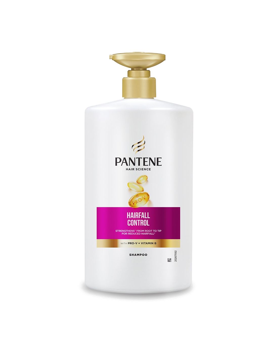 Pantene Hair Science Hairfall Control Shampoo with Pro-Vitamins & Vitamin B - 1Ltr