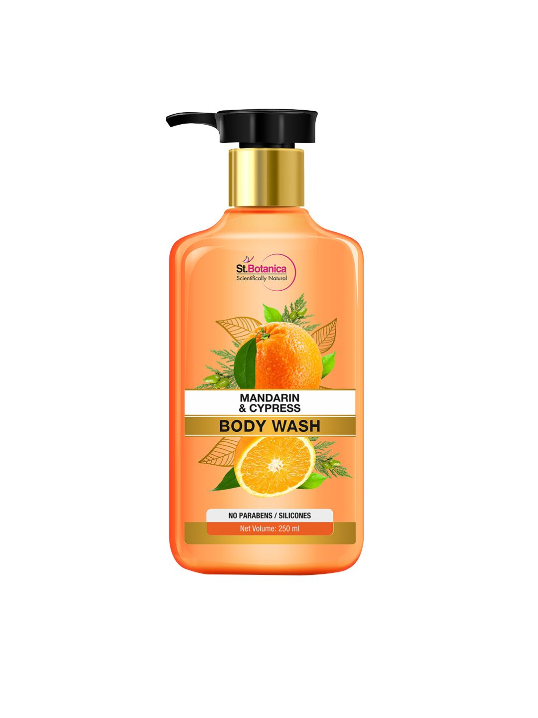 StBotanica Mandarin Cypress Body Wash 250ml