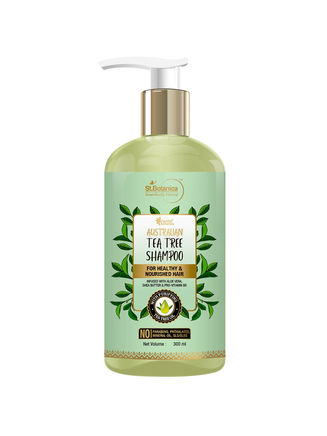 Oriental Botanics Australian Tea Tree Hair Shampoo  300 ml