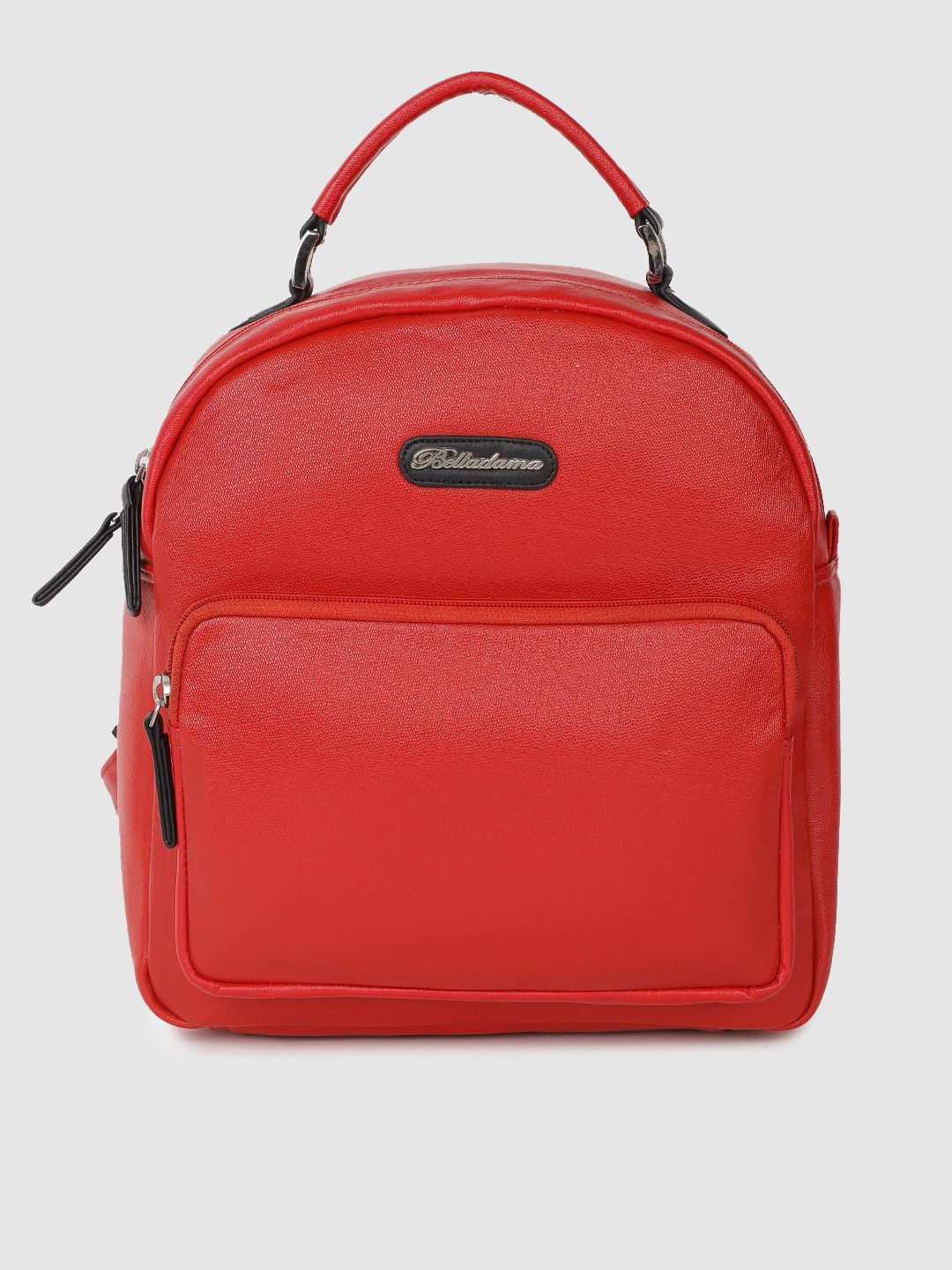 BELLADAMA Women Red Risa Backpack Price in India