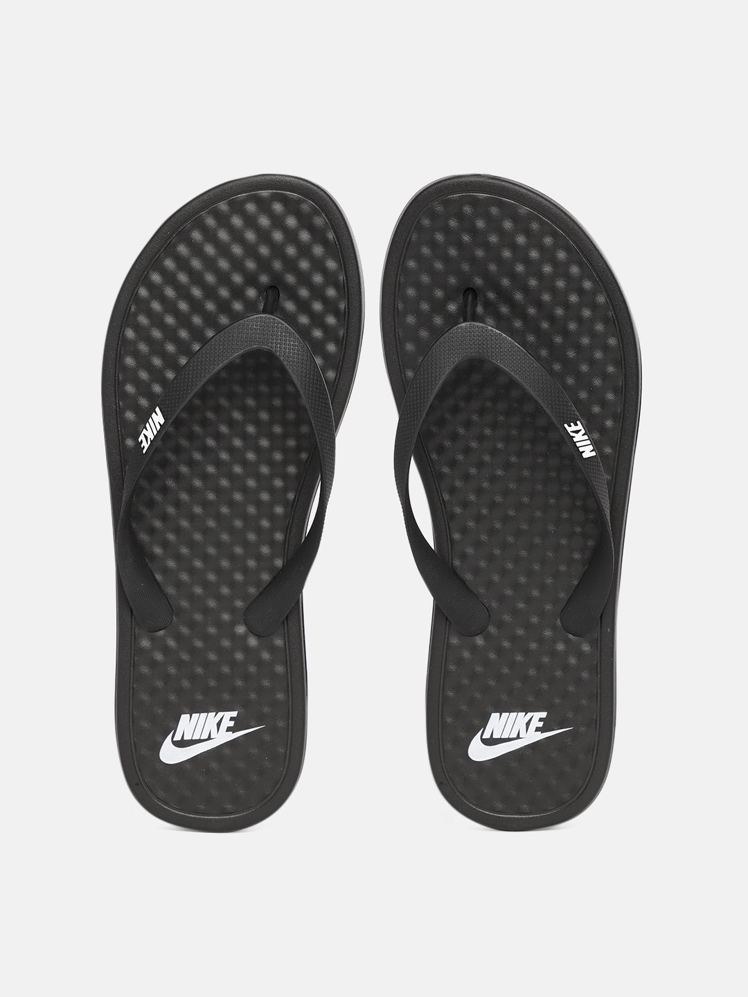 nike mens flip flops black