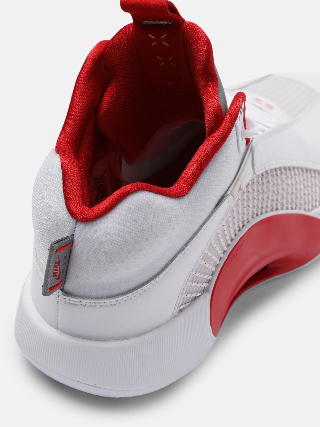 Buy Nike Men White AIR JORDAN XXXV PF Mid-Top Basketball Shoes