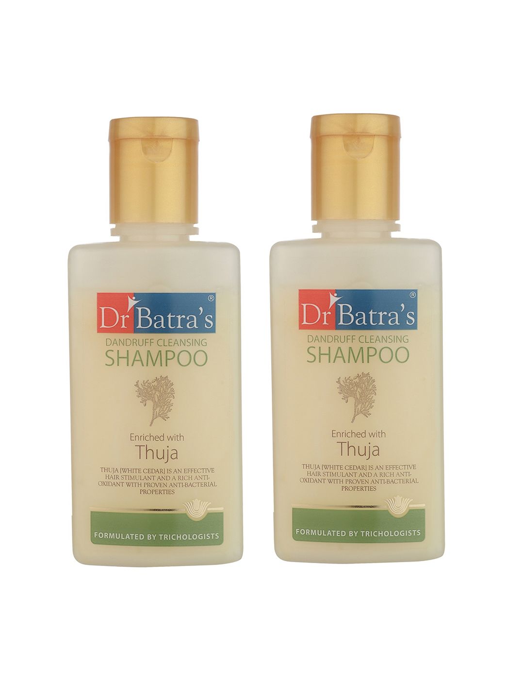 Dr. Batras Pack of 2 Dandruff Cleansing Shampoo - 100 ml each Price in India