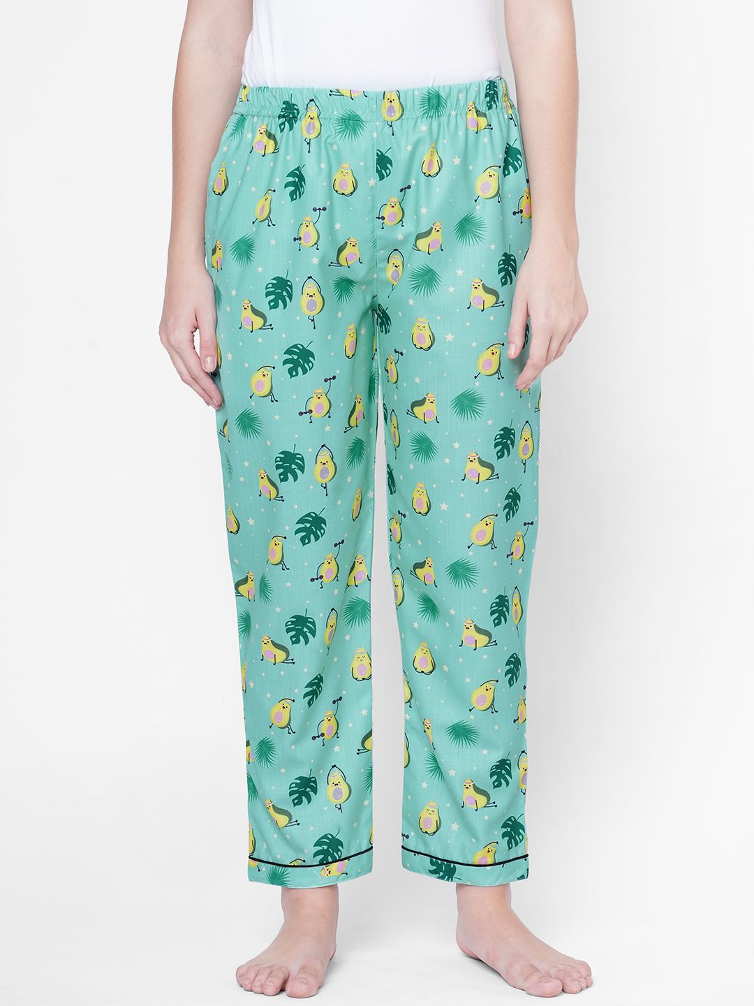 FashionRack Green Pyjama Price in India