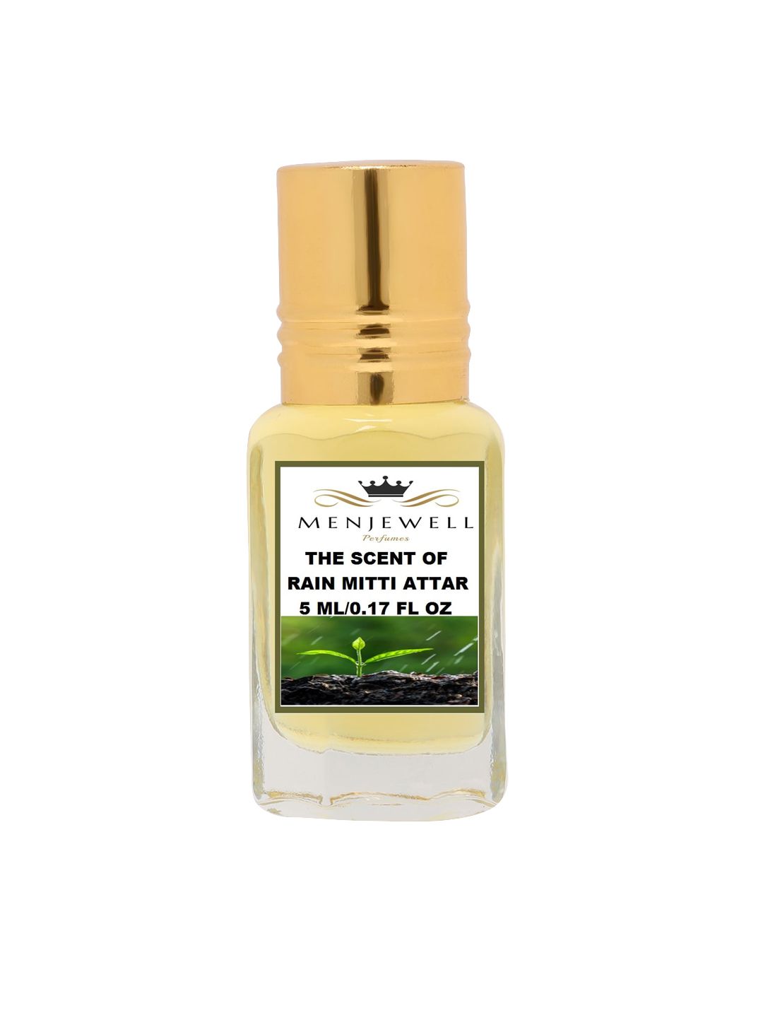 Menjewell Fragrances The Scent Of Rain Mitti Natural Perfume Attar 5ml Price in India