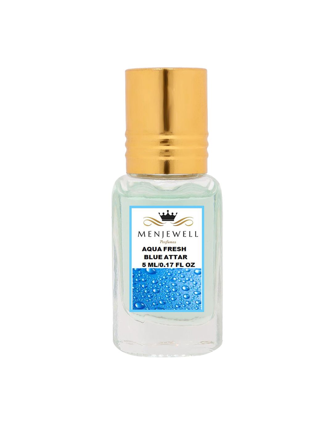 Menjewell Fragrances Aqua Fresh Blue (Natural Itar/Attar/Perfume )  Floral Attar (Citrus) Price in India
