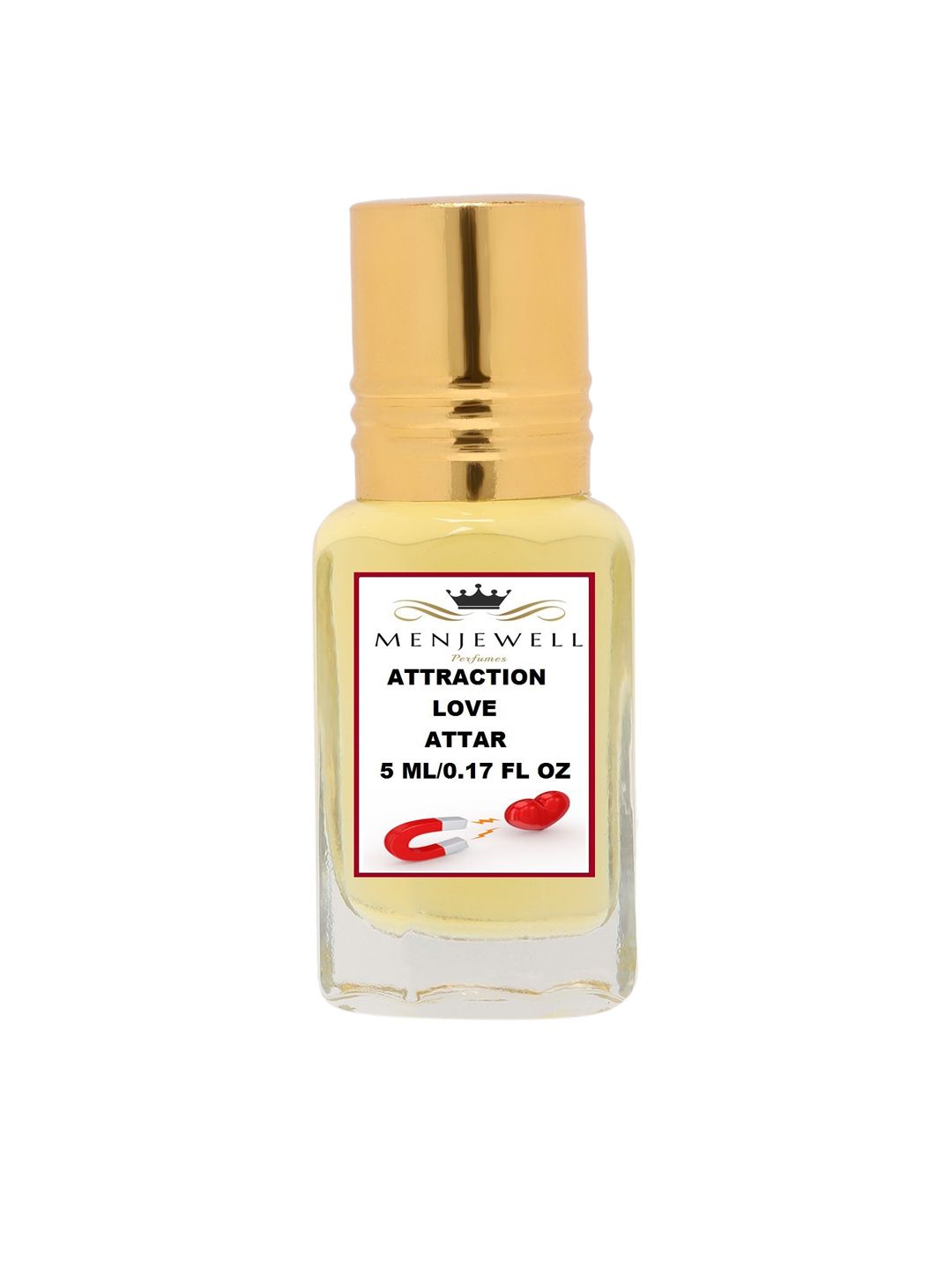 Menjewell Unisex Yellow Attraction Love Attar 5 ml Price in India