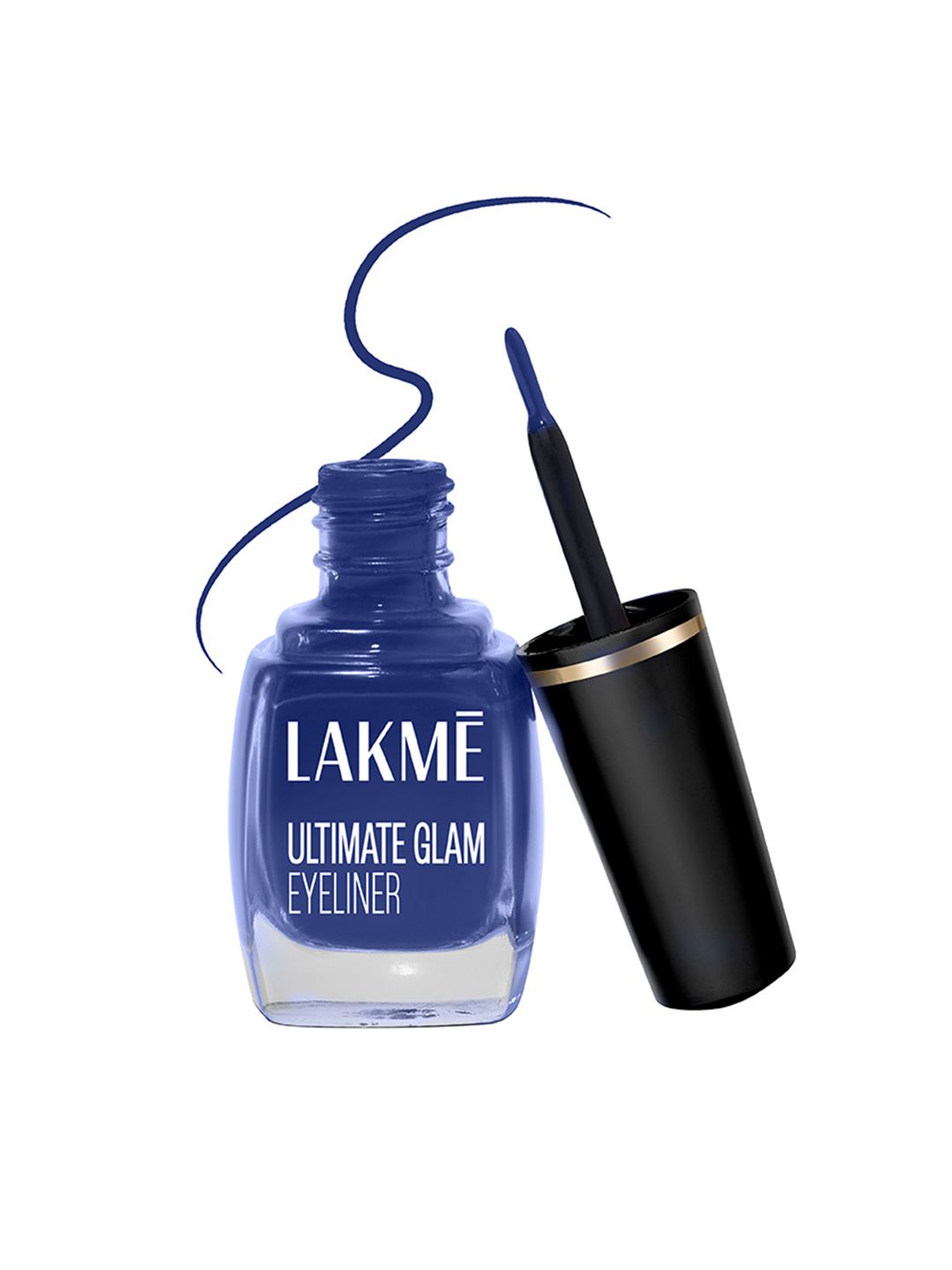 Lakme Ultimate Glam Eye Liner, Semi Matte, Blue,  9ml