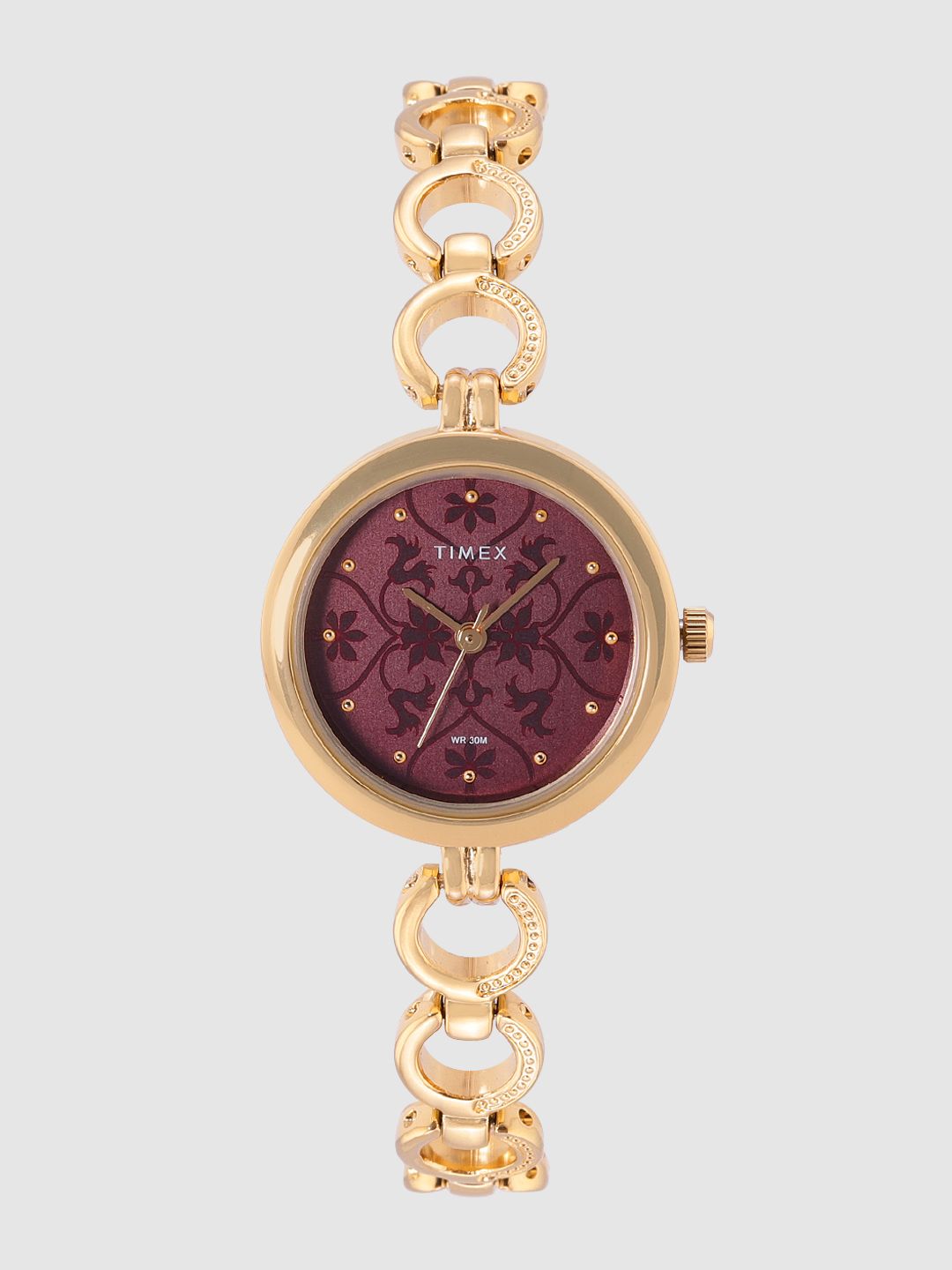 Timex Women Purple Analogue Watch - TWEL11415 Price in India