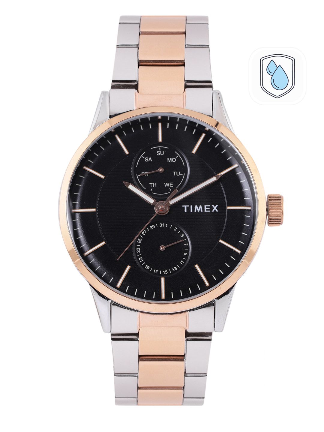 Buy Timex Trendline Round 21mm Black Dial Analog Men Watch