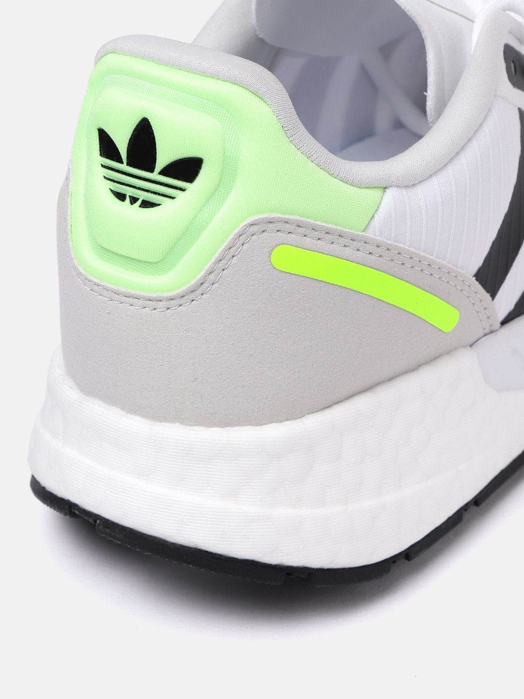 Buy ADIDAS Originals Men White & Grey Colourblocked ZX 1K Boost