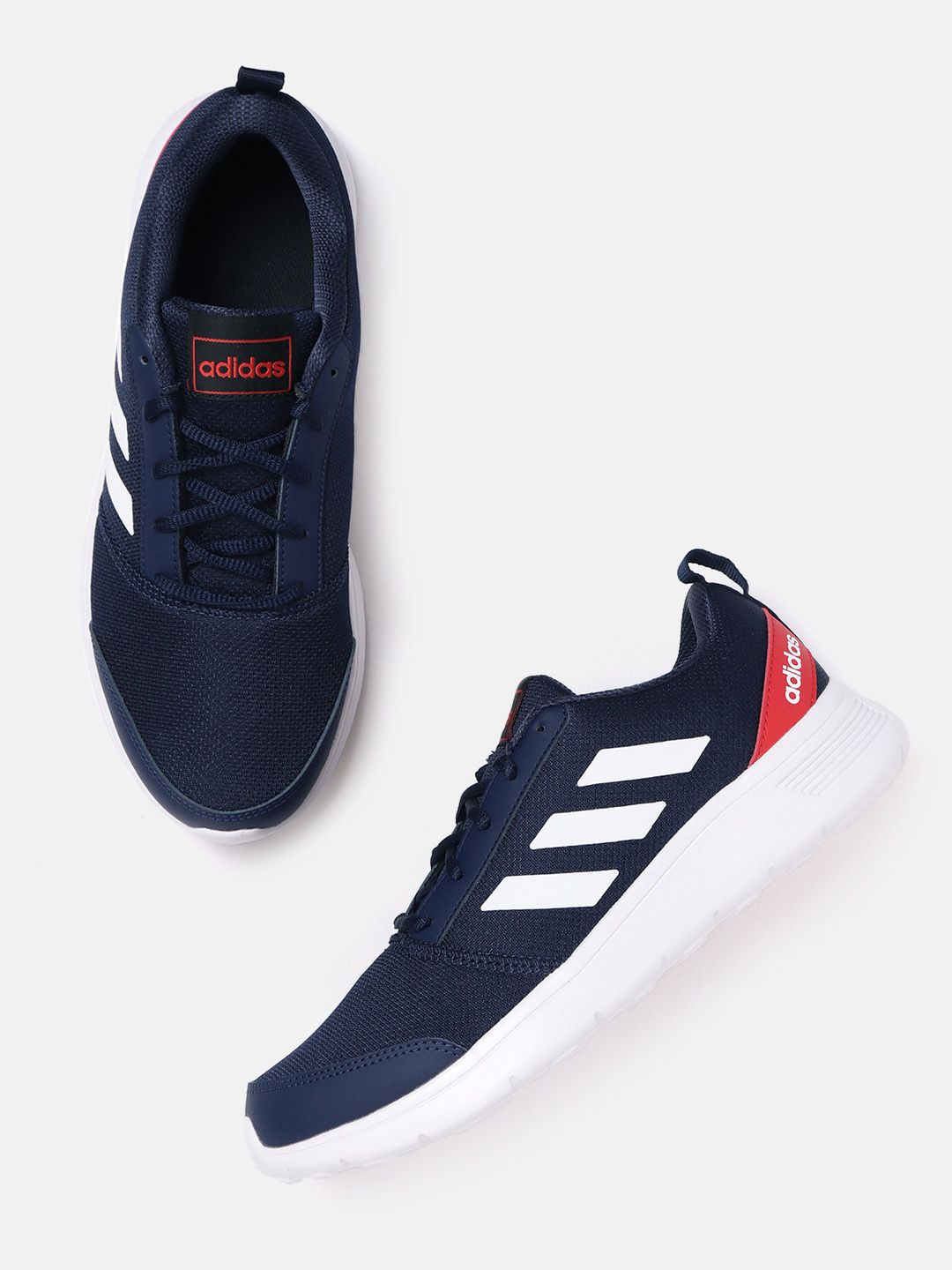 ADIDAS Men Navy Blue Solid Adivat Running Shoes