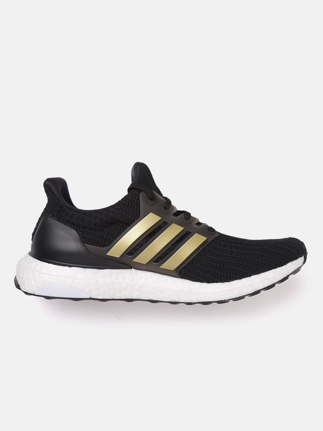 Buy ADIDAS Men Black & Gold-Toned Woven Design Ultraboost 4.0 DNA Running  Shoes - Sports Shoes for Men 13444964 | Myntra