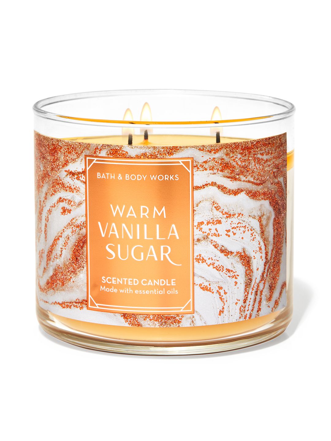 Bath & Body Works Warm Vanilla Sugar 3-Wick Candle Price in India