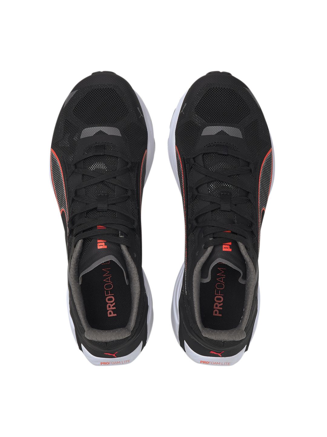 Puma Women Black & Grey UltraRide ProFoam Woven Design Running Shoes Price in India